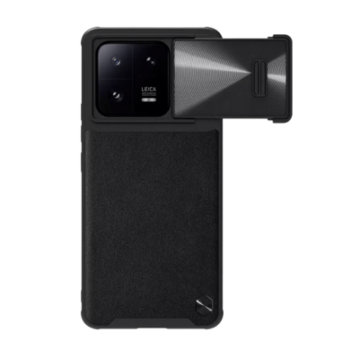 Xiaomi 13 Pro CamShield Leather Case - Black