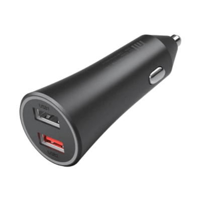 Mi 37W Dual-Port bílahleðslutæki