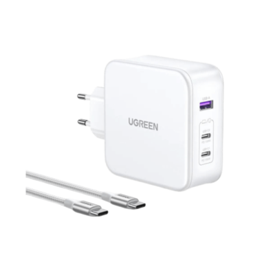 Ugreen Hraðhleðslutæki 140W GaN 3-Port
