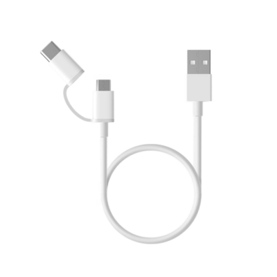 Mi 2-in-1 USB Cable (Micro-USB to Type-C) 30cm