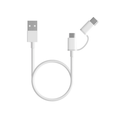 Mi 2-in-1 Cable Micro USB to Type C 100cm