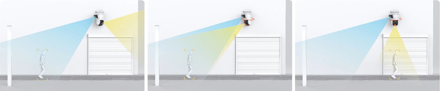 Xiaomi Outdoor Camera CW500 Dual tvöföld öryggismyndavél útimyndavél með ljóskastara og nætursjón