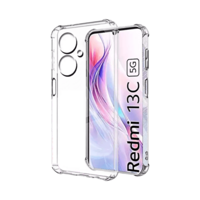 Redmi 13C 5G - Glært sílíkon hulstur