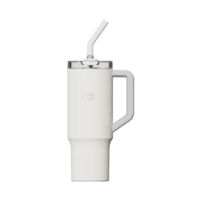 Xiaomi Straw Mug stálbrúsi með röri 1L
