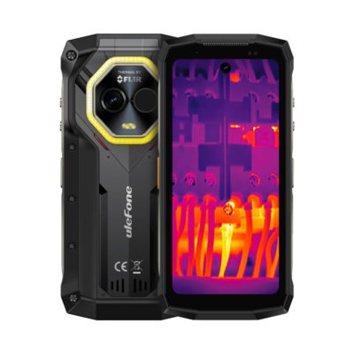 Ulefone Armor Mini 20T Pro 256GB 5G vinnusími með hitamyndavél